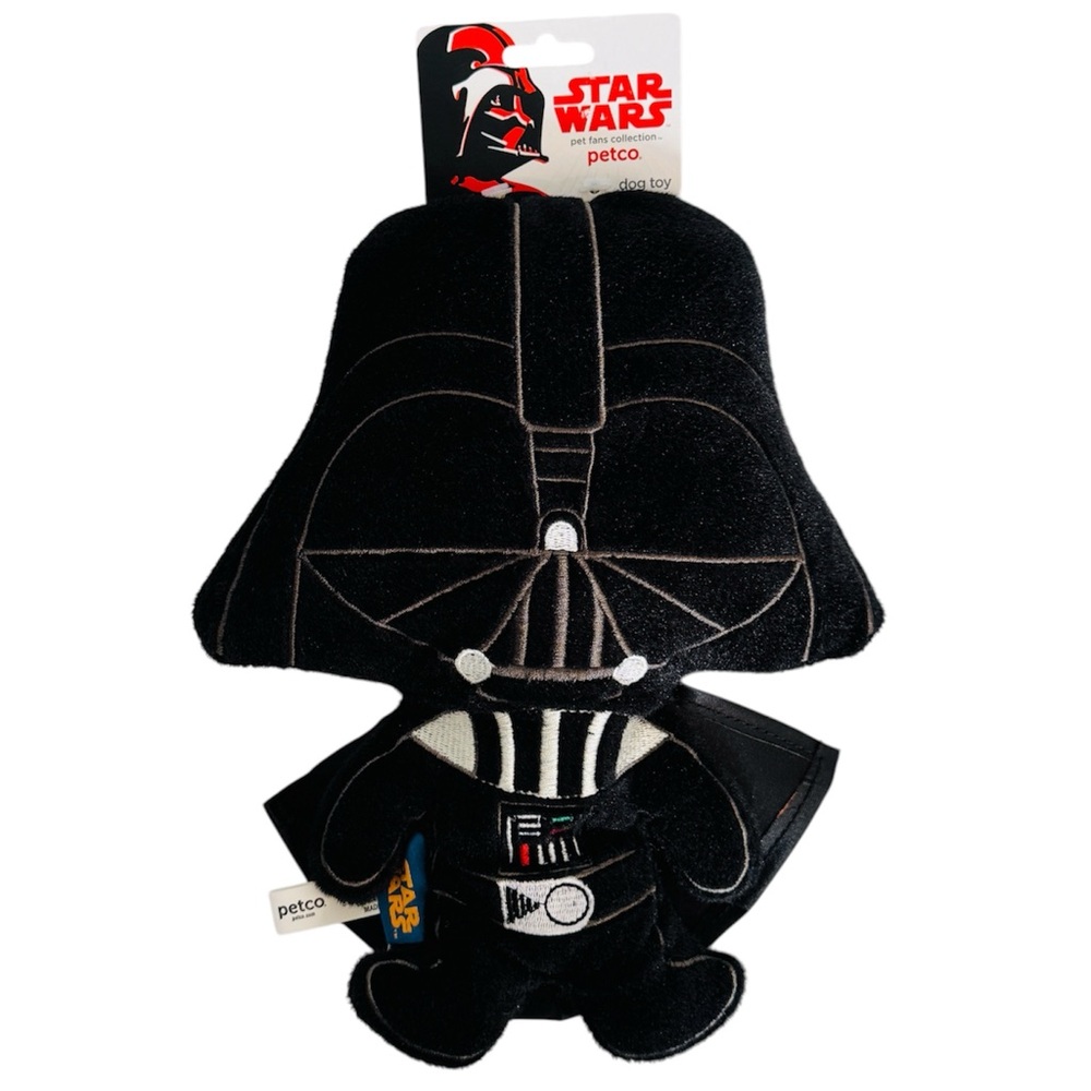 Petco “Darth Vader” Star Wars Collection Dog Toy, NEW NWT